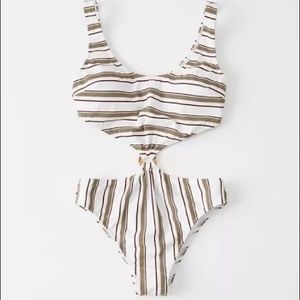 One piece bathing suit